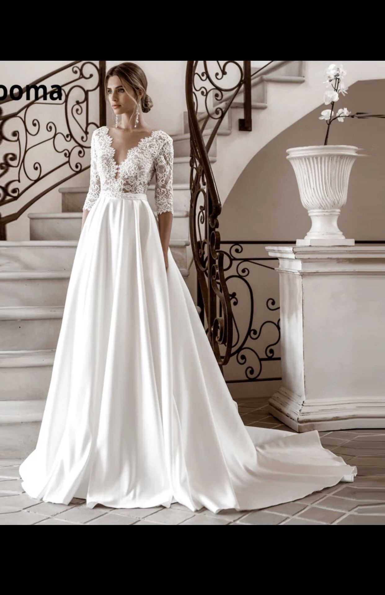 Wedding dress (White)Brand NEW!!!