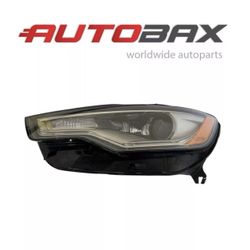 2012 2013 2014 2015 AUDI A6 C7 HEADLIGHT HEADLAMP LEFT DRIVER SIDE OEM USED