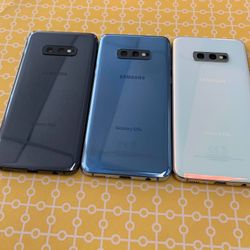 Samsung Galaxy S10e 128GB Unlocked Each $185