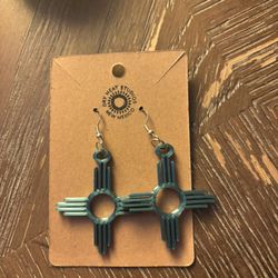 3D Printed Zia Earrings