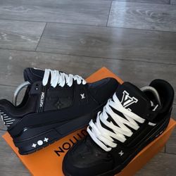 Louis Vuitton LV Trainer Sneakers Black