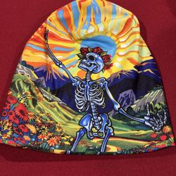 Reversible Grateful Dead Beanie Cap 