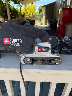 Porter Cable Belt Sander with Dust Bag