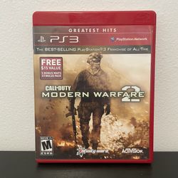 Call Of Duty Modern Warfare 2 PS3 PlayStation 3 Like New CIB Greatest Hits Game