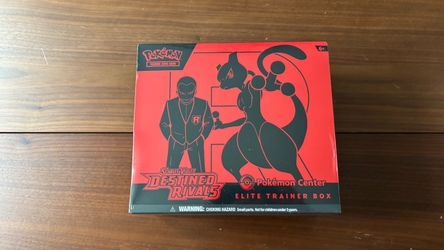 Destined Rivals Pokemon Center Elite Trainer Box