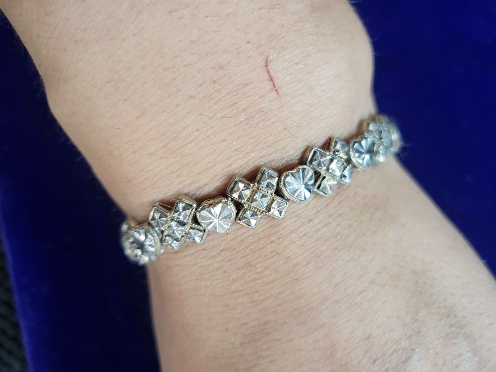 Beverley Hills Sterling Silver Bracelet