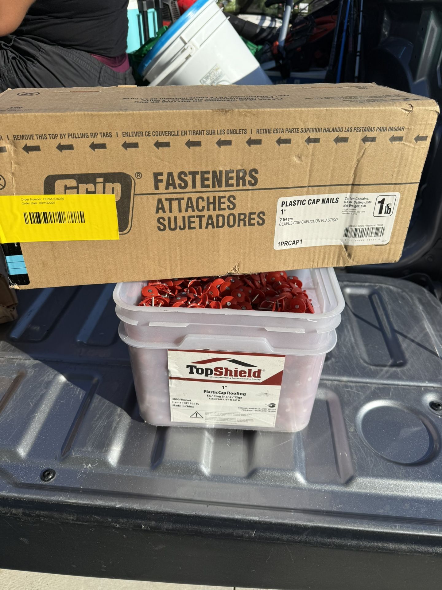 Roofing button caps make me an offer