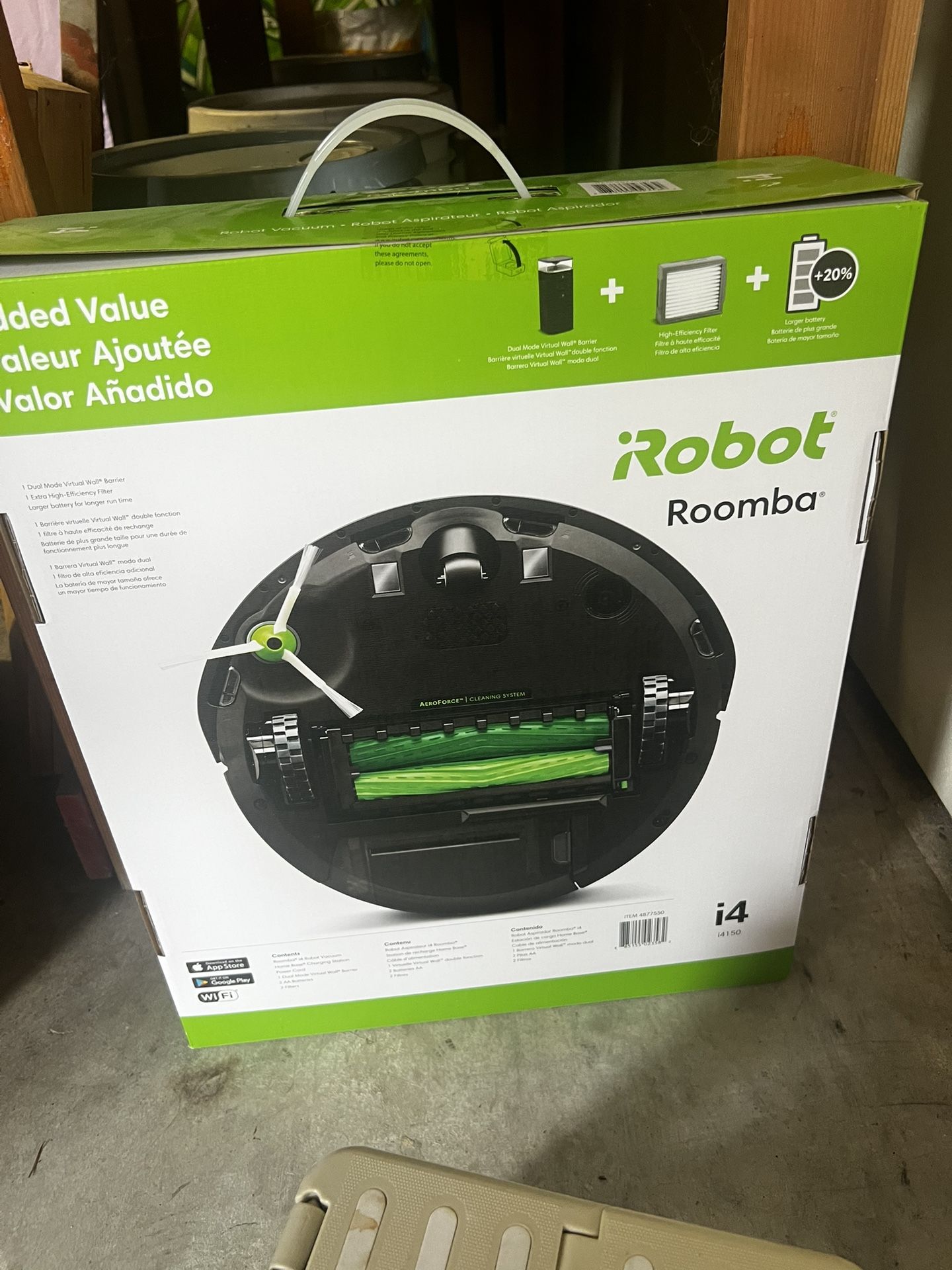 Rumba Robot I4, New In Box, Never Opened