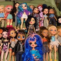 Bratz,OMG,and Monster Dolls