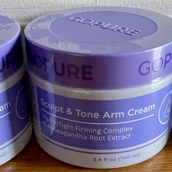NIB: GoPure Sculpt & Tone Arm Cream & Neck Cream