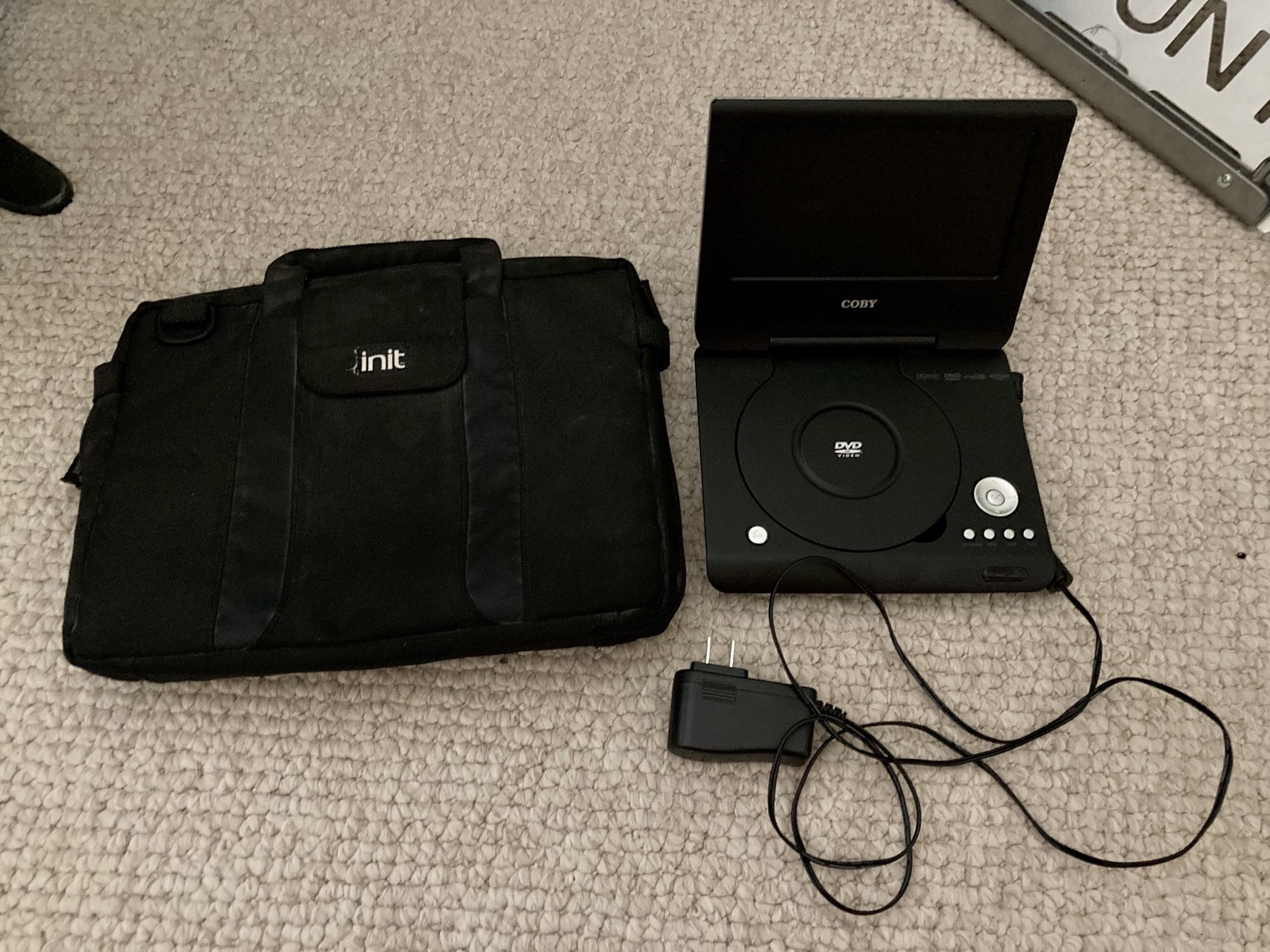 Portable DVD player and Case