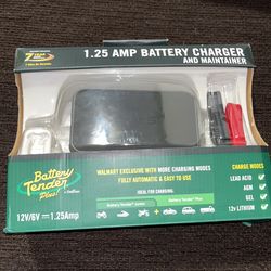 1.25 AMP battery charger And Maintainer 