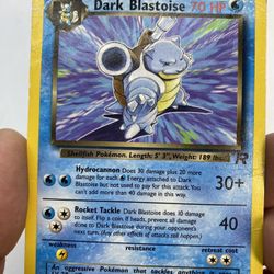 Dark Blastoise (20) - Team Rocket (TR) HP