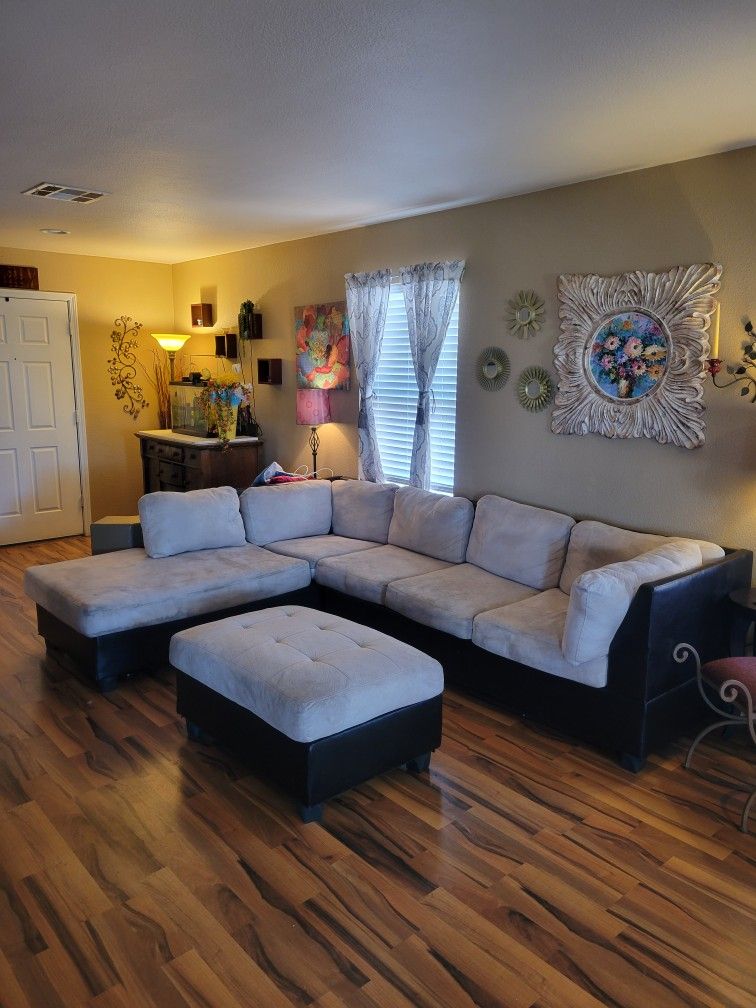 Couch With Ottoman