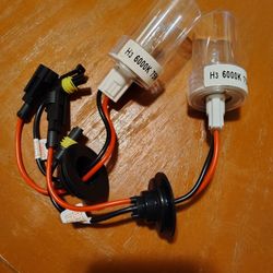 H3 6000k 75w LED Lights