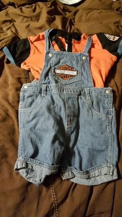 4t Harley overall set