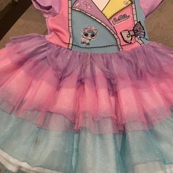 Vestido De LOL Para Niña Talla XS 4/5