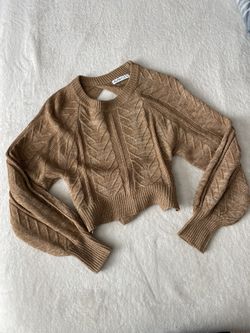 Women’s Open Back Sweater