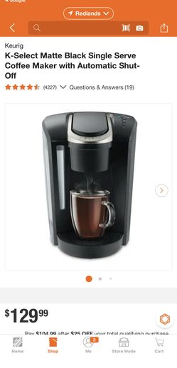 Keurig  K-Select   Matte Black