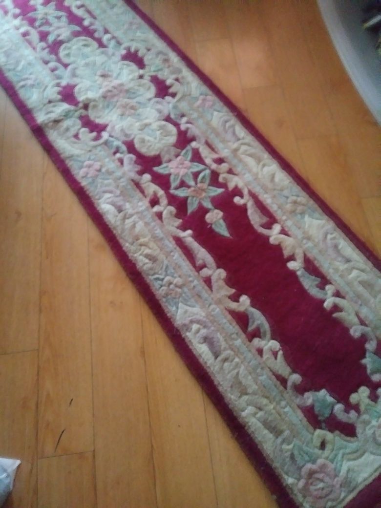 thick oriental rug