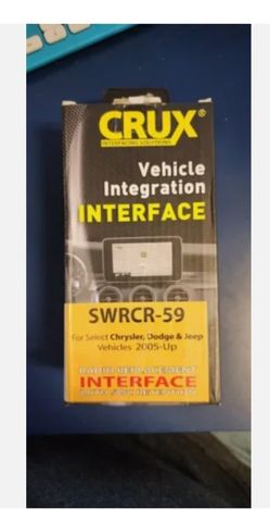 Crux SWRCR-59 Radio Replacement Interface For Select 2004-Up Chrysler Dodge Jeep