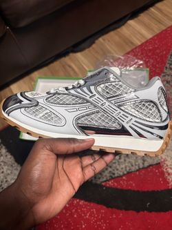 Bottega Veneta Orbit Sneaker Silver