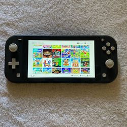 NINTENDO SWITCH LITE with 125 SWITCH GAMES and 7500 CLASSIC ARCADE GAMES