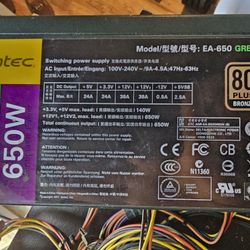 Antec EarthWatts EA-650 Power Supply