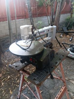 Dremel scroll saw
