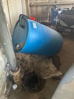 Rain Barrel 50 gallon drum