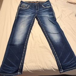 Men’s Rock Revival Jeans 