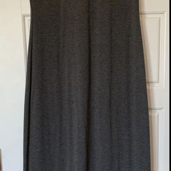 Lularoe Maria Style, Floor Length Dress, Charcoal Gray Color, Size Small, NWOT!