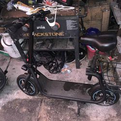 Electric Scooter With Seat