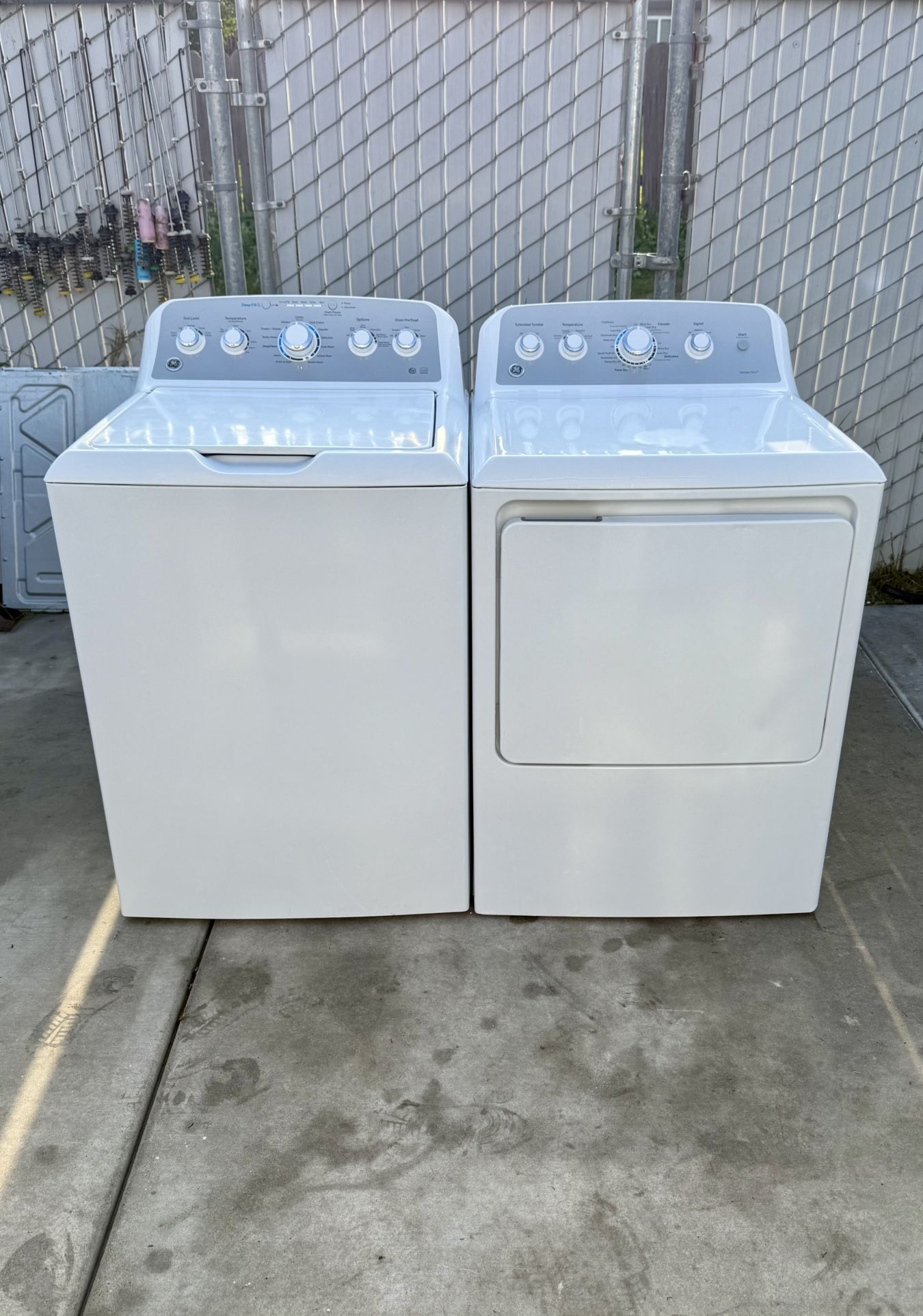 GE Washer&Dryer with Warranty