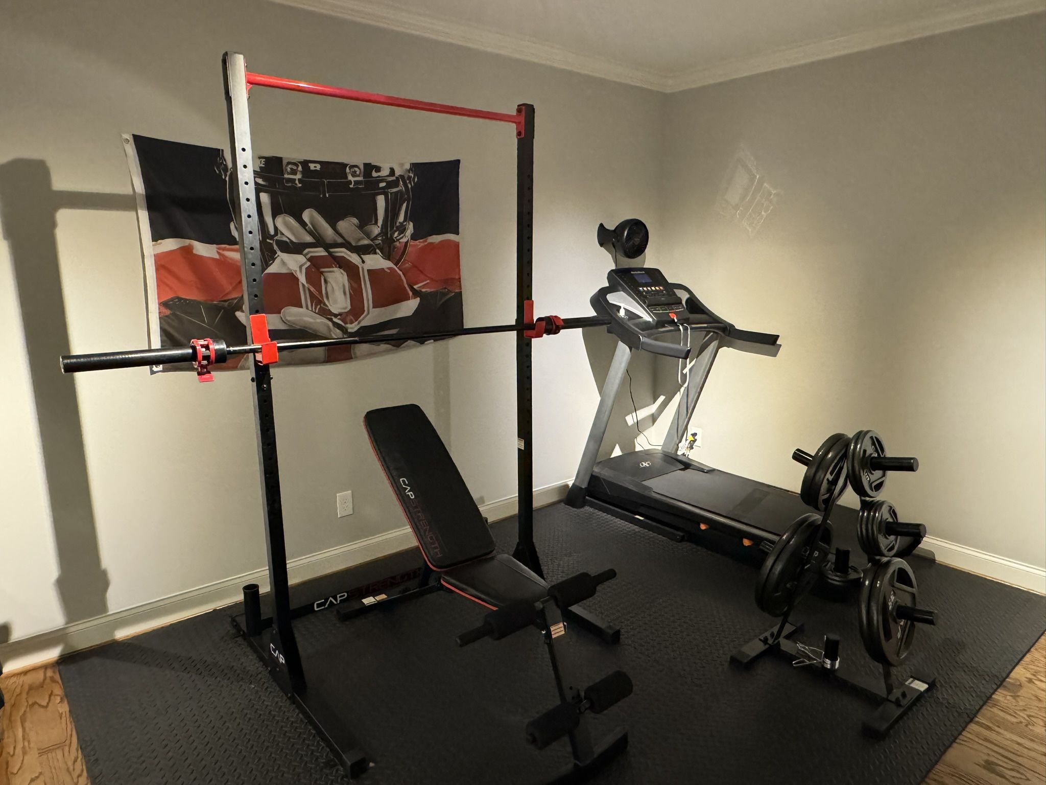 Weight Rack and Bench