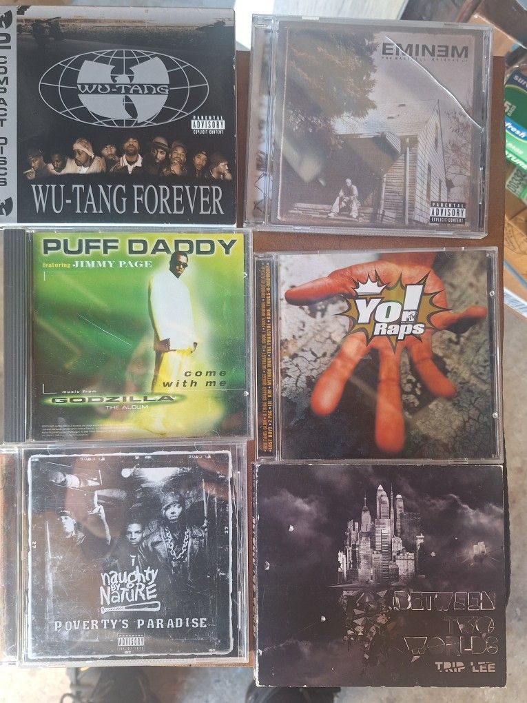 Cds Mostly Prerty Sure There All Rap Music ..