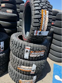 ‼️🚨vendo set de Llantas Lt 35x12.50 22 Arroyo tires R/T