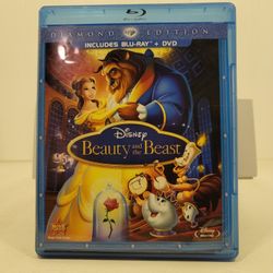 $6 DISNEY BLU RAY BEAUTY AND THE BEAST. BLU/ DVD COMBO PACK ONLY NO DIGITAL $6 OR TRADE FOR A MOVIE TITLE I DO NOT ALREADY OWN. 