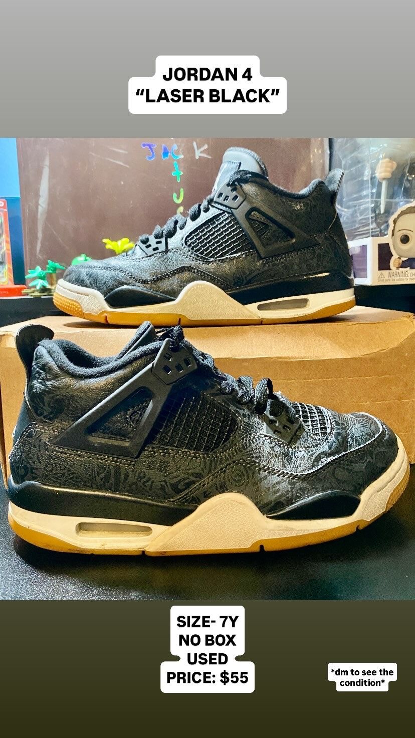 JORDAN 4 LASER