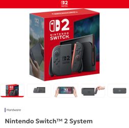 Brand New Nintendo Switch 2