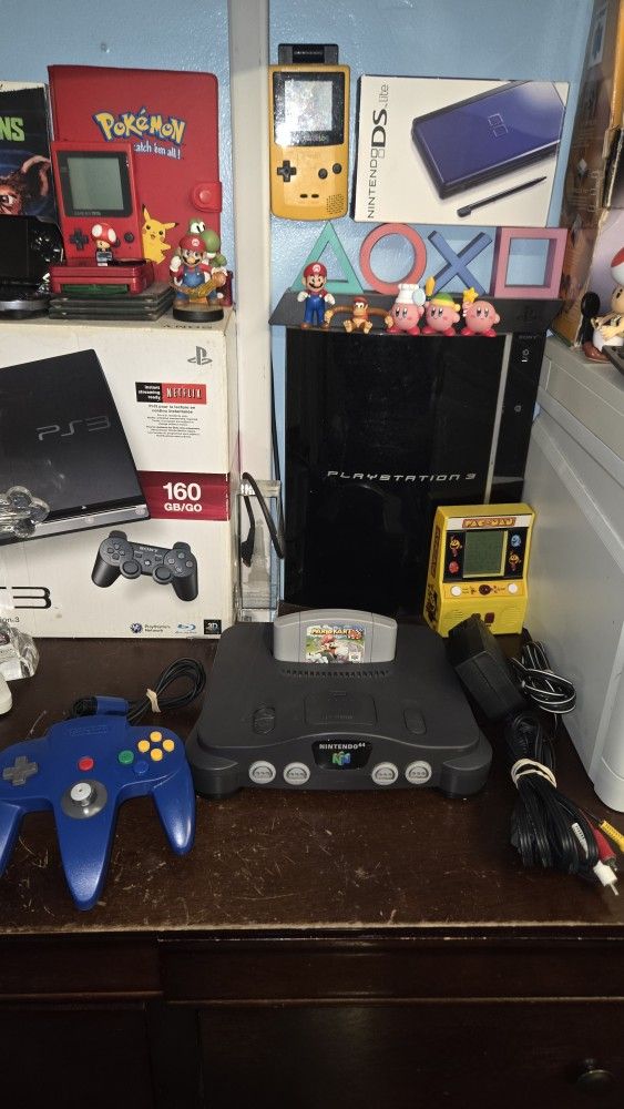 Nintendo 64 With Mario Kart