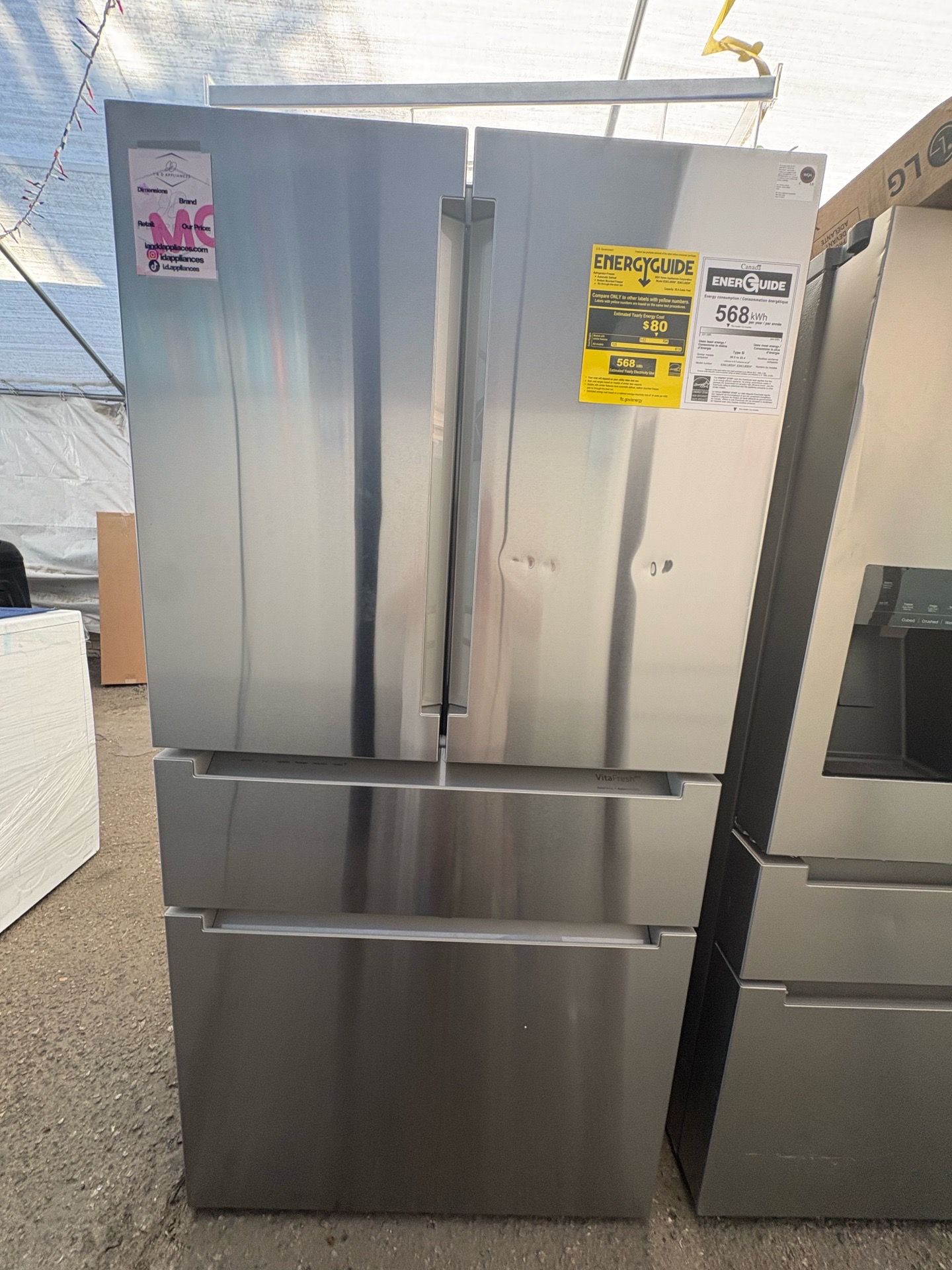 Bosch Refrigerator In Stainless Steel