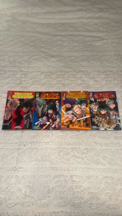 My Hero Academia Manga Bundle Vol. 2, 3, 23 & 26 – Good Condition