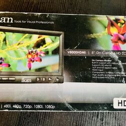 Ikan 8" LCD Monitor w/ Panosonic Battery Plate
