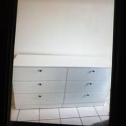 New  Factory Built 6 Drawer Dresser Available In White Or Cappuccino  $220 With MIRROR $280