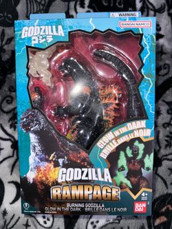 Bandai Godzilla Rampage Series - Burning Godzilla Glow In The Dark 6 inch Action