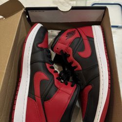 Jordan Banned 1 Mid Sz 10.5 Mens & 7Y