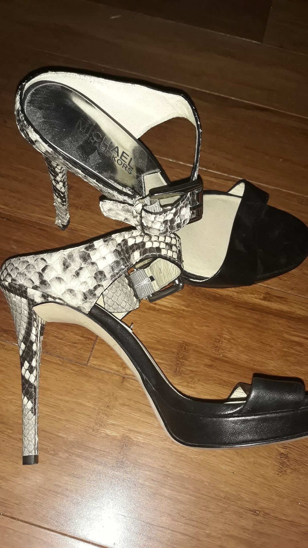 used Michael Kors scale heels