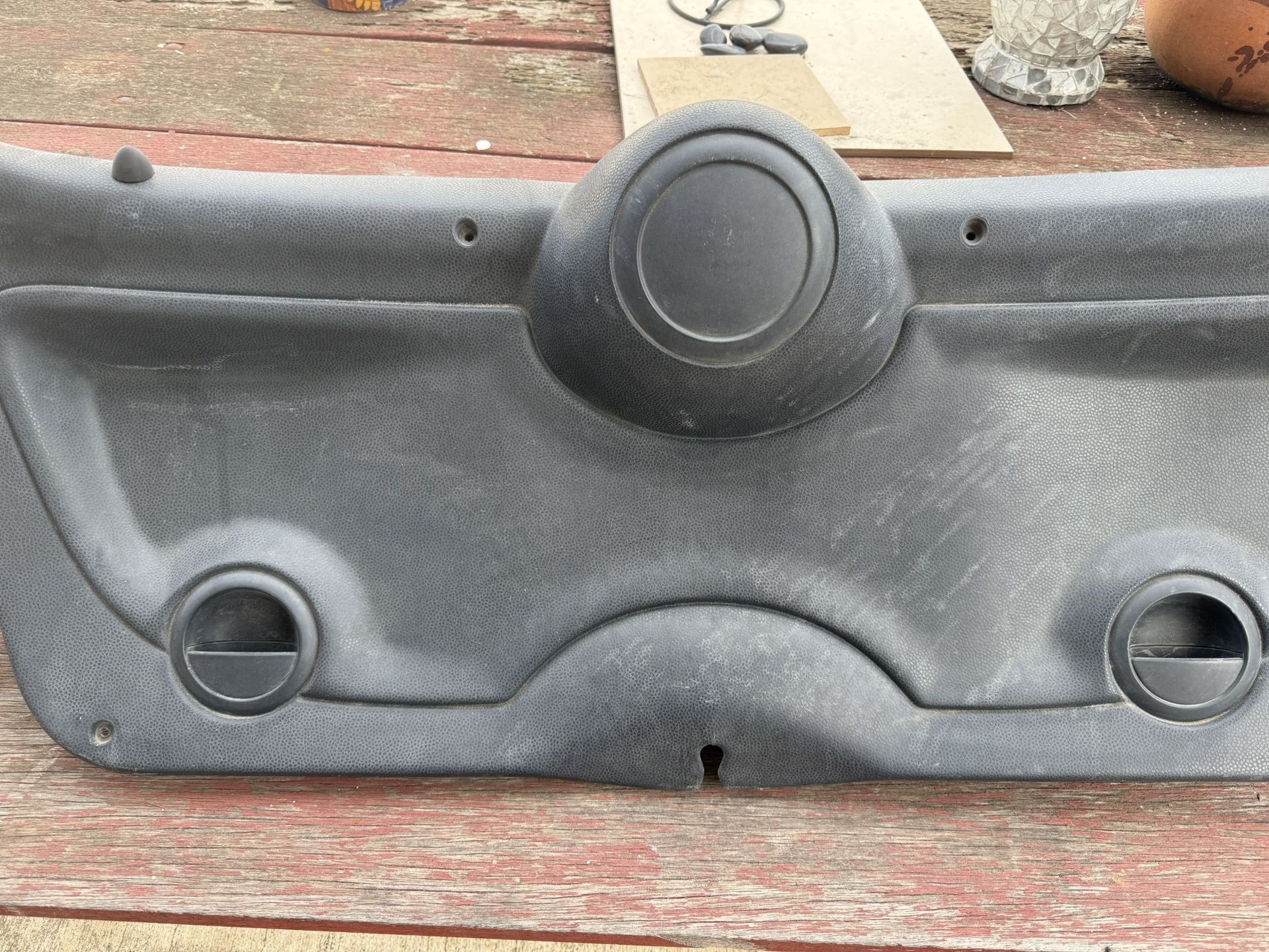MINICOOPER 2002-2006 REAR TRUNK TAILGATE PANEL COVER BLACK