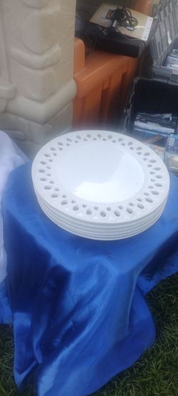 Vintage charger plates